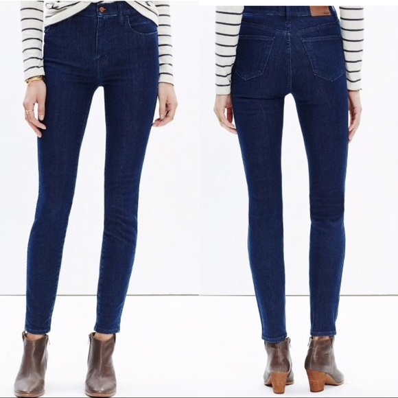 madewell skinny skinny ankle high riser